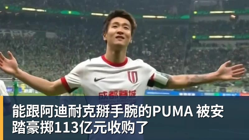 能跟阿迪耐克掰手腕的PUMA 被安踏豪掷113亿元收购了